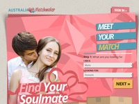 Australia Matchmaker Homepage Image