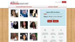 Russia Chat City Homepage Image